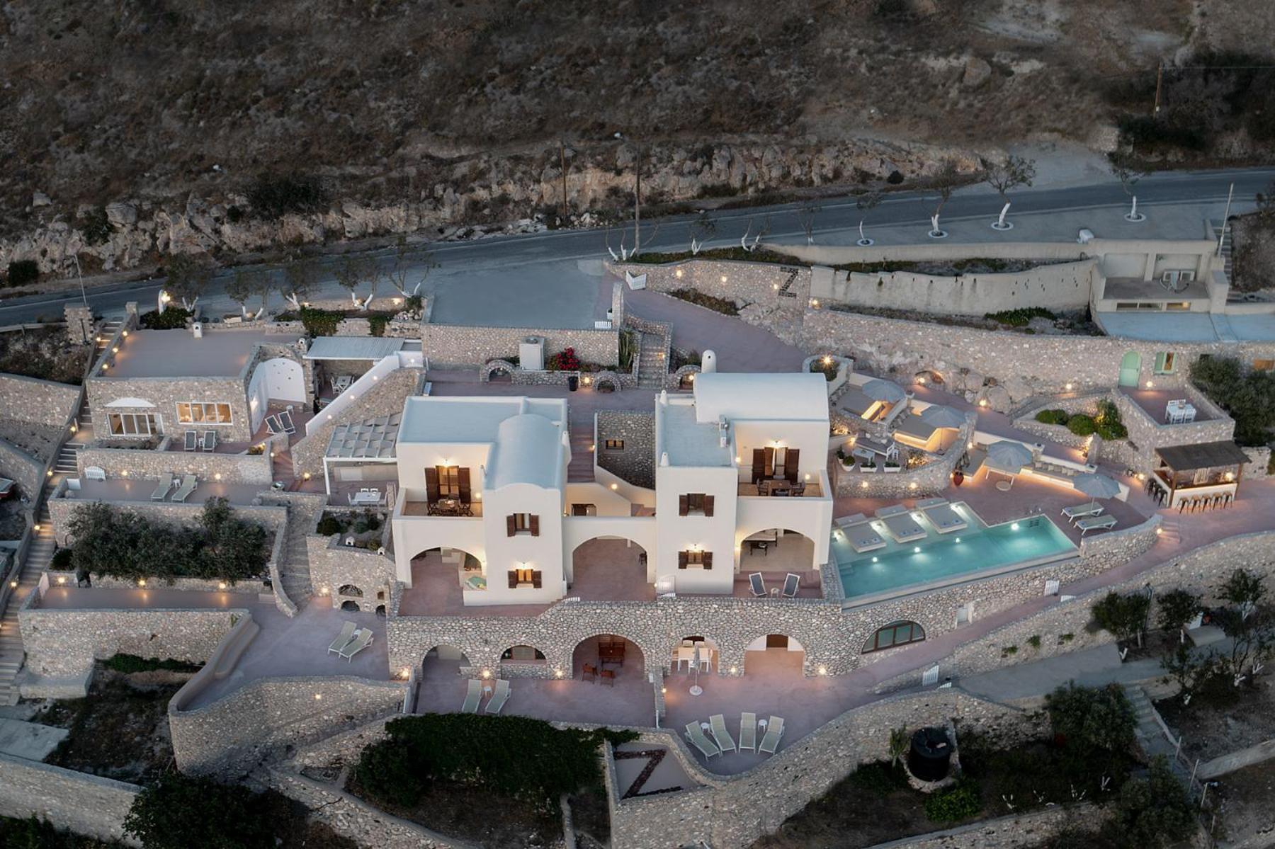 Zatrikion Santorini Villas Pýrgos Buitenkant foto