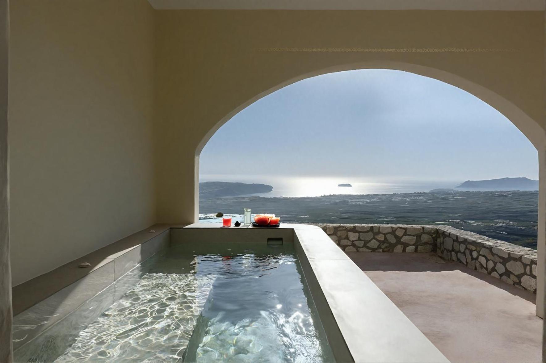 Zatrikion Santorini Villas Pýrgos Buitenkant foto